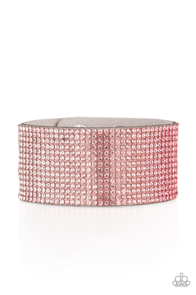 Paparazzi Bracelet - Fade Out - Pink Urban Wrap