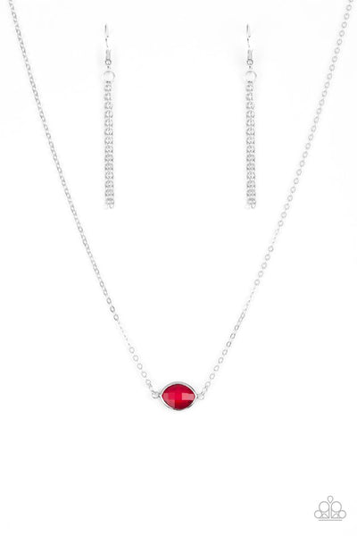 Paparazzi Necklace - Flirtatiously Fabulous - Red