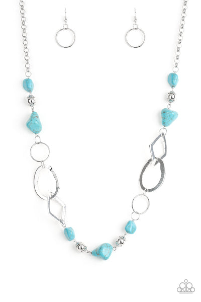Paparazzi Necklace - That's Terra-ific! - Blue