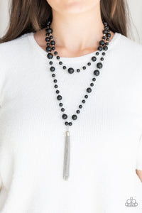 Paparazzi Necklace - Social Hour - Black