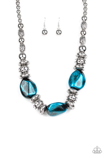 Paparazzi Necklace - Colorfully Confident - Blue
