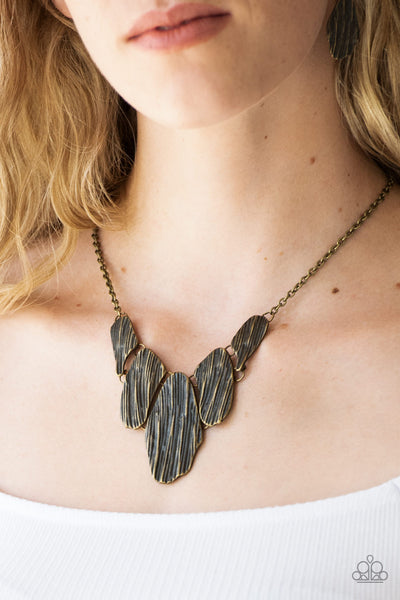 Paparazzi Necklace - A New Discovery - Brass
