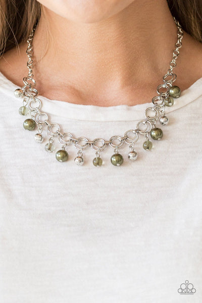 Paparazzi Necklace - Fiercely Fancy - Green