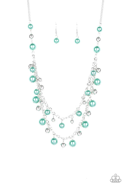 Paparazzi Necklace - Fantastic Flair - Green