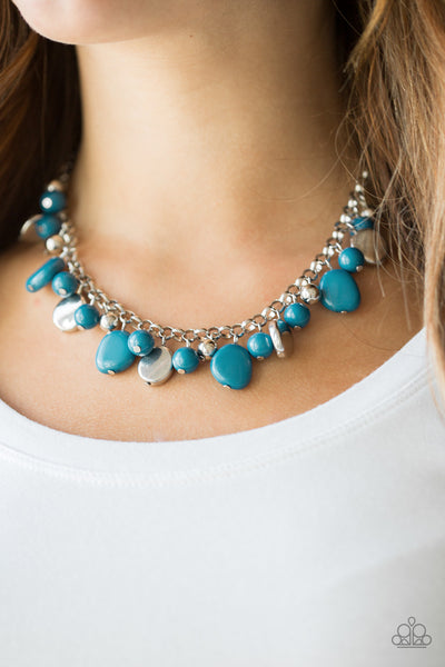 Paparazzi Necklace - Flirtatiously Florida - Blue