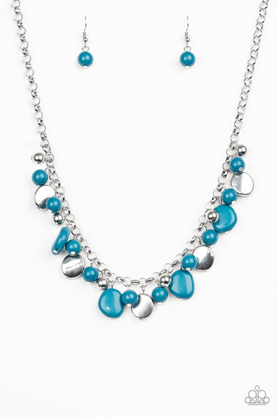 Paparazzi Necklace - Flirtatiously Florida - Blue