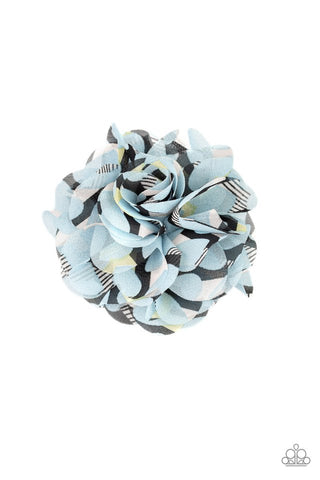 Paparazzi Hair Accessory - Flowery Fiesta - Blue