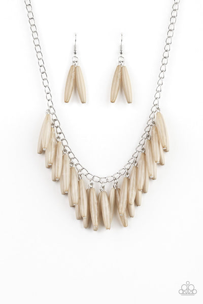Paparazzi Necklace - Full of Flavor - Brown