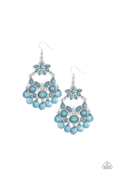 Paparazzi Earrings - Garden Dream - Blue