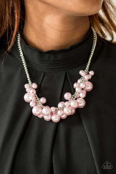 Paparazzi Necklace - Glam Queen - Pink