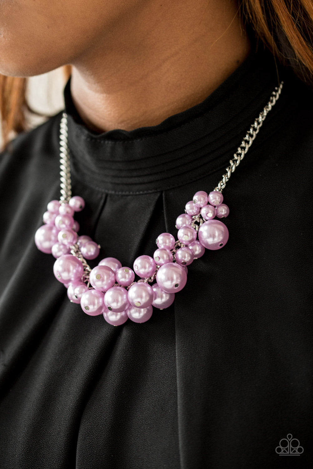 Paparazzi Necklace - Glam Queen - Purple