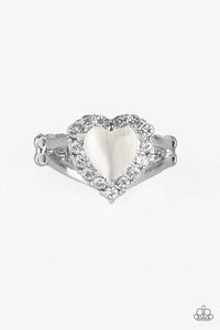 Paparazzi Ring - Love Is In The Air - White