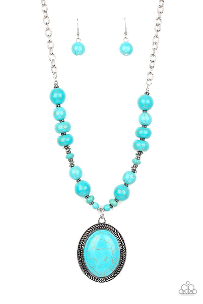 Paparazzi Necklace - Home Sweet HOMESTEAD - Blue