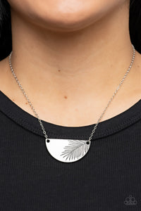 Paparazzi Necklace - Cool, PALM, and Collected - Silver