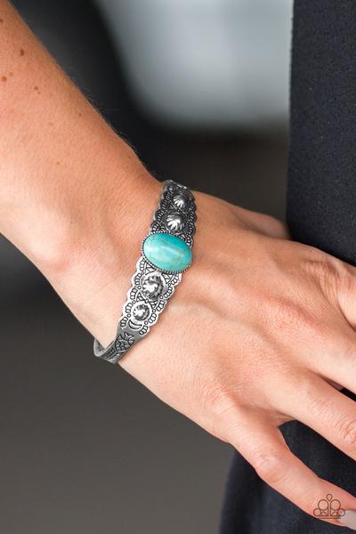 Paparazzi Bracelet - Dessert Escapade - Blue