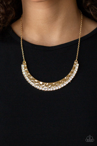 Paparazzi Necklace - Impressive - Gold