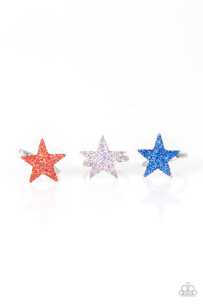 Starlet Shimmer Ring - Star-Spangled Banner