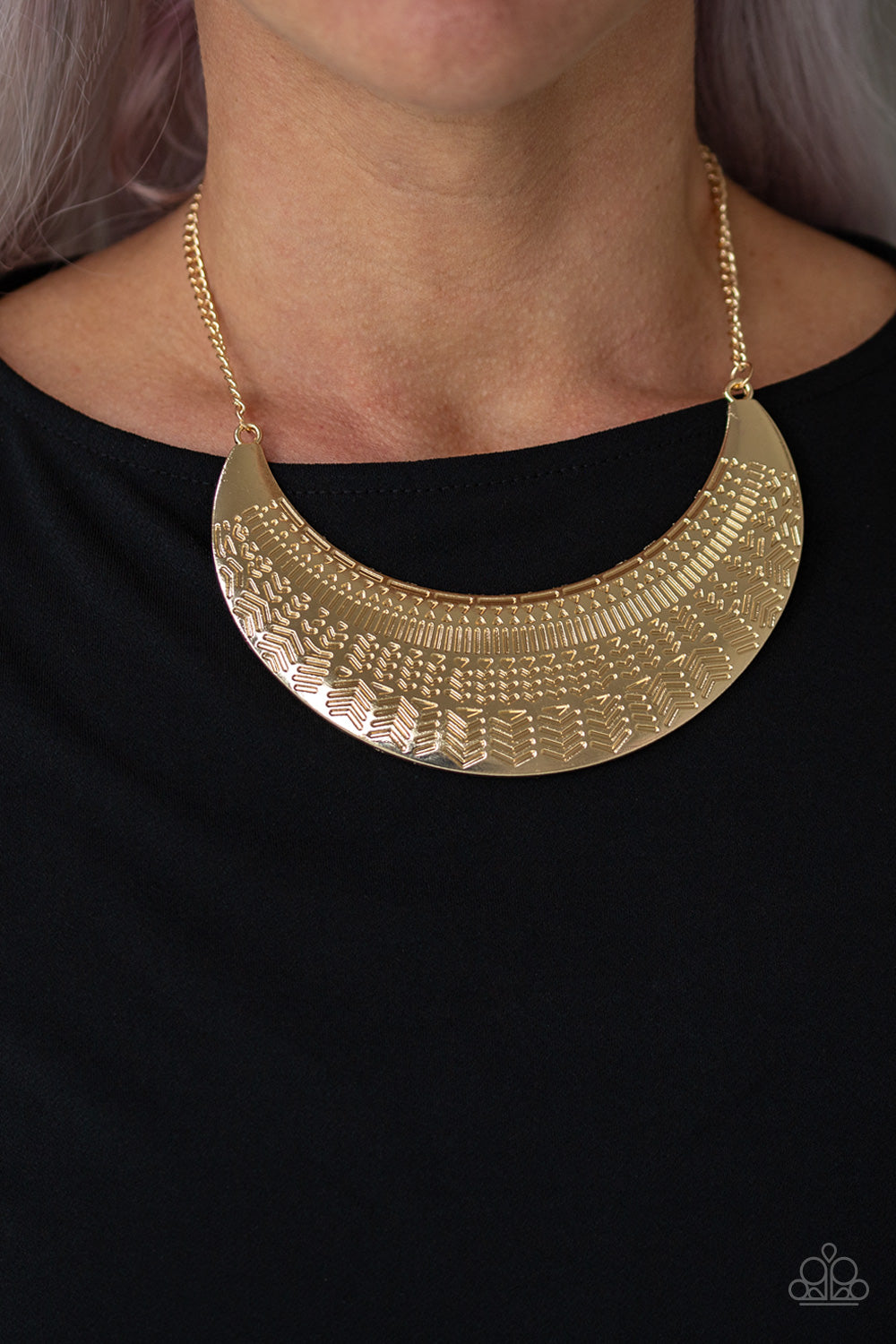 Paparazzi Necklace - Large As Life - Gold