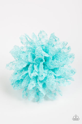 Paparazzi Hair Accessory - Lacy Lily - Blue