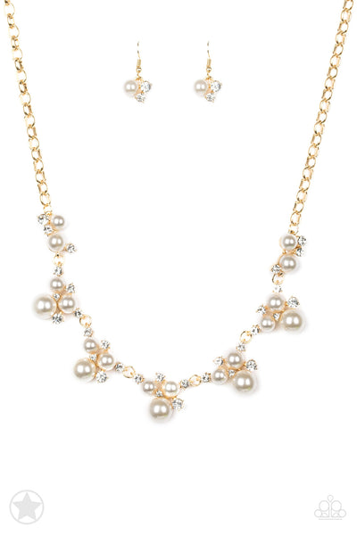 Paparazzi Necklace - Blockbuster - Toast To Perfection - Gold