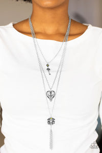 Paparazzi Necklace - Love Opens All Doors - Green