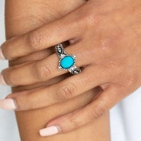 Paparazzi Ring - Pricelessly Princess - Blue