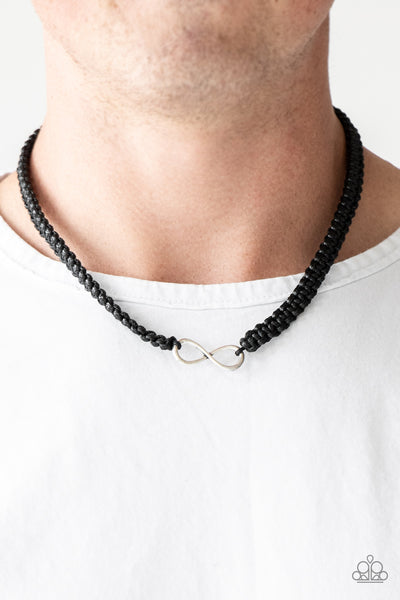 Paparazzi Urban Collection - Right On Maritime - Black Necklace