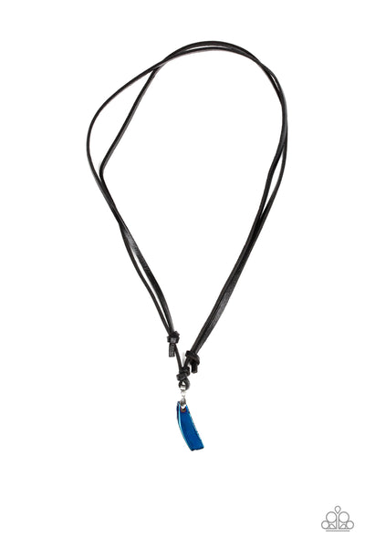Paparazzi Urban Collection - Am I Meteorite? - Blue Necklace