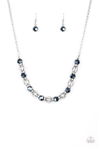 Paparazzi Necklace - Metro Majestic - Blue