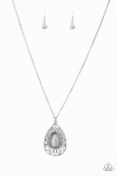 Paparazzi Necklace - Modern Majesty - Silver