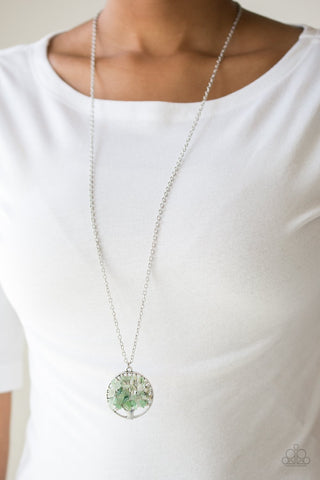 Paparazzi Necklace - Naturally Nirvana - Green