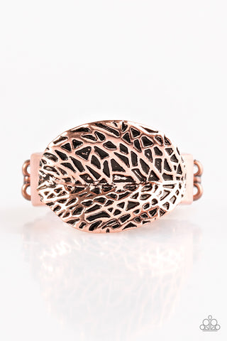 Paparazzi Ring - Never Leaf Me - Copper