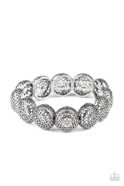 Paparazzi Bracelet - Obviously Ornate - Silver