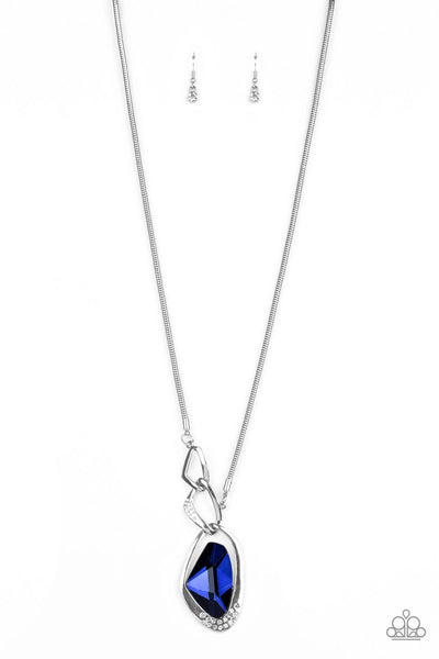 Paparazzi Necklace - Optical Opulence - Blue