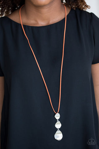 Paparazzi Necklace - Embrace the Journey - Orange