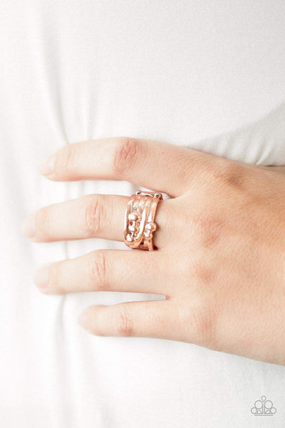 Paparazzi Ring - Chance of Shimmer - Rose Gold
