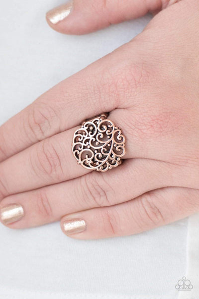 Paparazzi Ring - Thrills and Frills - Copper