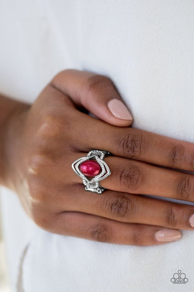 Paparazzi Ring - Positively Posh - Red