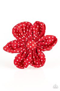 Paparazzi Hair Accessory - Right on the Dot - Red
