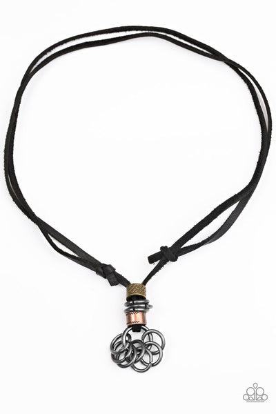 Paparazzi Urban Collection - Ringmaster - Black Necklace