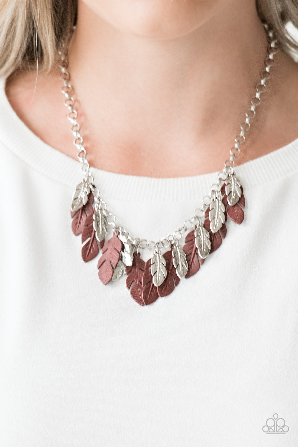 Paparazzi Necklace - Rule the Roost - Brown
