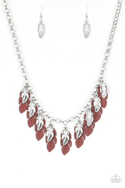 Paparazzi Necklace - Rule the Roost - Brown