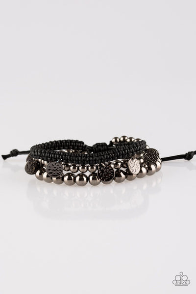 Paparazzi Bracelet - Seafaring Adventure - Black Urban