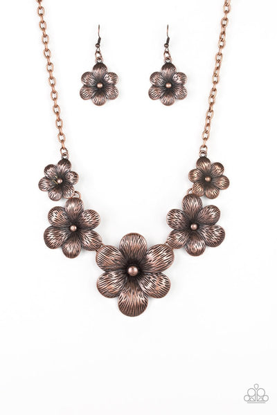 Paparazzi Necklace - Secret Garden - Copper