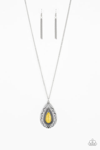 Paparazzi Necklace - Sedona Solstice - Yellow