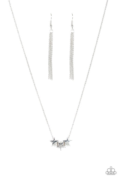 Paparazzi Necklace - Shoot For The Stars - Silver