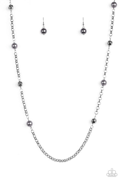 Paparazzi Necklace - Showroom Shimmer - Black