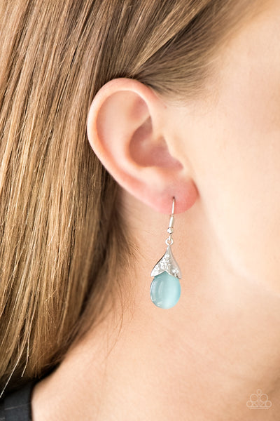 Paparazzi Earrings - Spring Dew - Blue