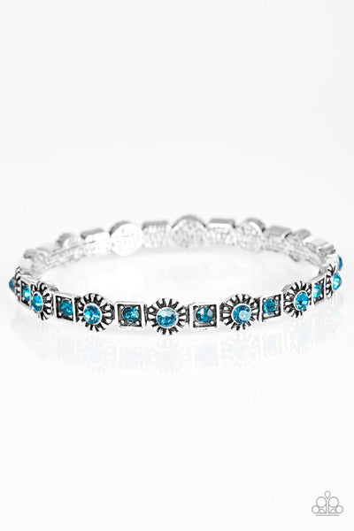 Paparazzi Bracelet - Spring Inspiration - Blue