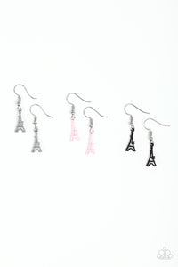 Starlet Shimmer Earring - Eiffel Tower